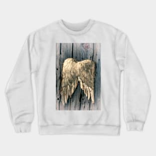 Golden Angel Wings Crewneck Sweatshirt